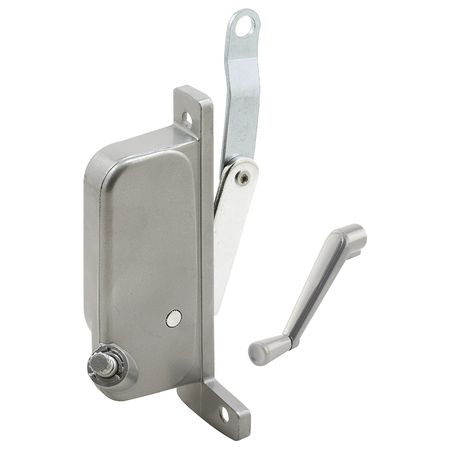 PRIME-LINE Awning Window Operator, Left Hand, Gray-Colored Enamel Finish Single Pack H 3839